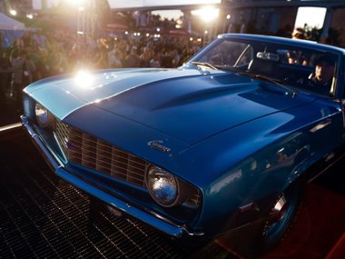 slide image for gallery: 23843 | Chevrolet eCOPO Camaro. Выставка SEMA в Лас-Вегасе