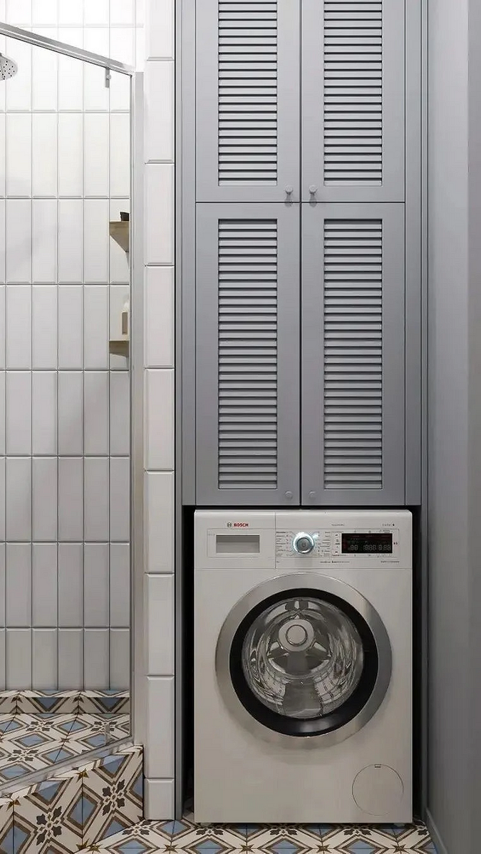 Шкаф над стиральной машиной: особенности, разновидности, советы по выбору (52 фото)
