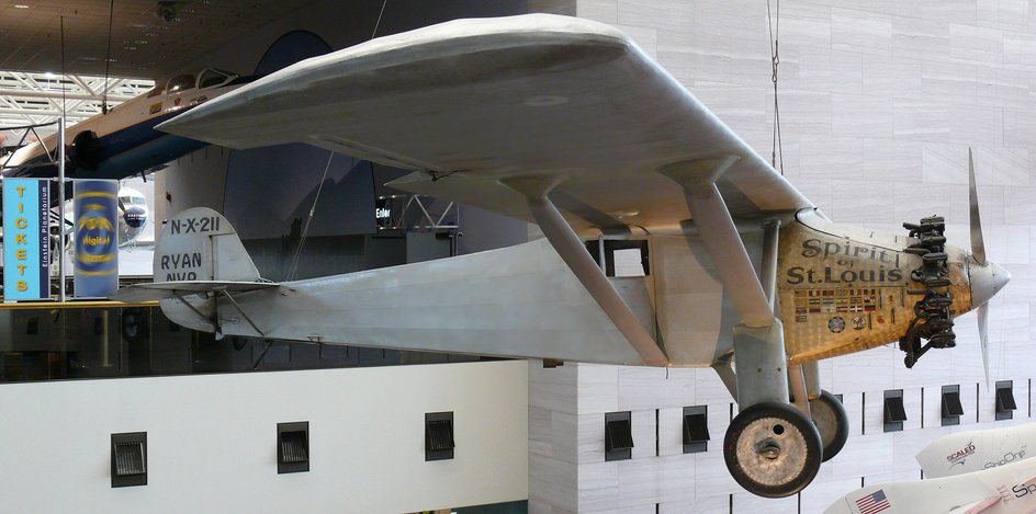 Самолет Линдберга в авиамузее в Вашингтоне /Wikimedia, Ad Meskens, CC BY-SA 3.0