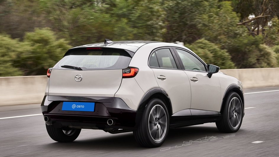 Рендер Mazda CX-20 Рендер Mazda CX-20