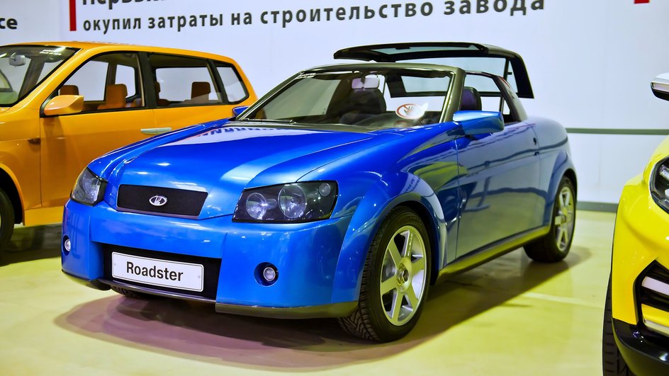 Реставрация концепта Lada Roadster