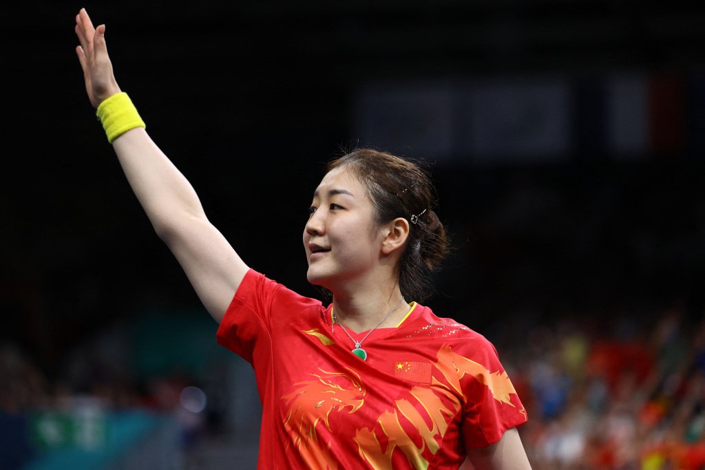Китаянка Чэнь Мэн выиграла золото в настольном теннисе