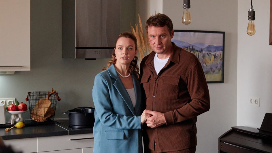 Кадр их сериала «Вторая жизнь Веры»