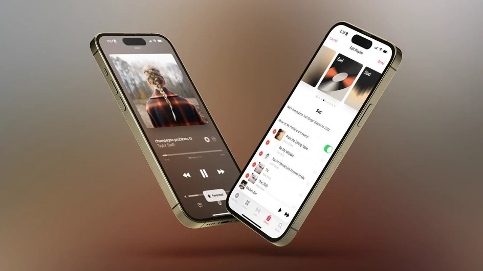 Apple Music на смартфоне Apple Music на смартфоне