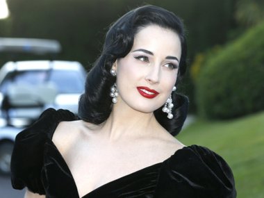 Дита фон Тиз в платье Ulyana Sergeenko Couture Дита фон Тиз в платье Ulyana Sergeenko Couture