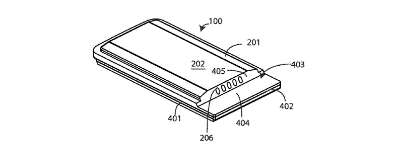 Изображение модульного смартфона из патента Google