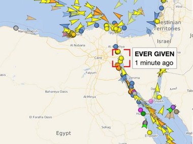 slide image for gallery: 27662 | MV Ever Given