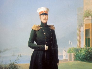Портрет императора Николая I. Художник Егор Ботман. 1849 год.