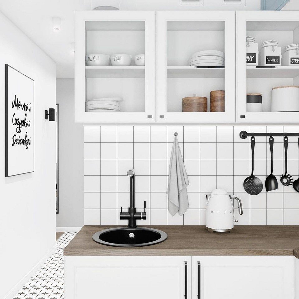 12 кухонь площадью всего 5 кв. м, которые удивят продуманным дизайном