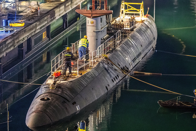 Ремонт атомной подводной лодки USS Connecticut класса Seawolf завершится в 2026-м году