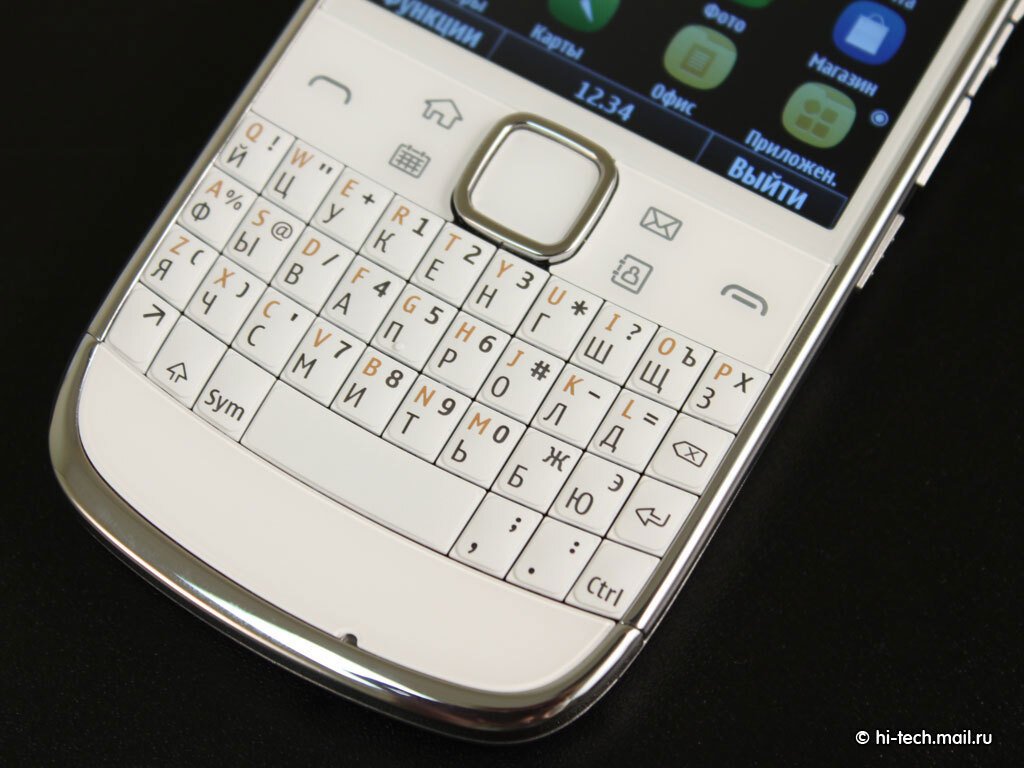 Обзор Nokia E6: уникальный смартфон с Symbian Anna - Hi-Tech Mail.ru