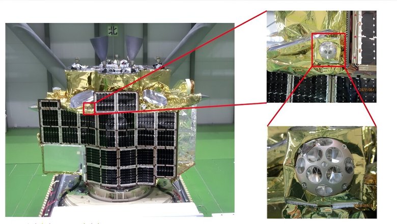 LRO ​​устанавливается на посадочном модуле SLIM перед запуском.