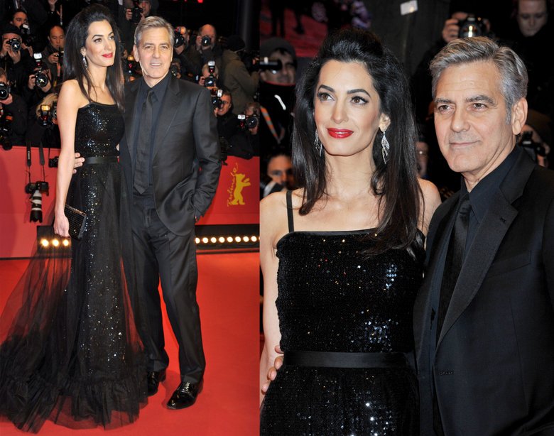 Амаль и Джордж Клуни. Фото: Rex