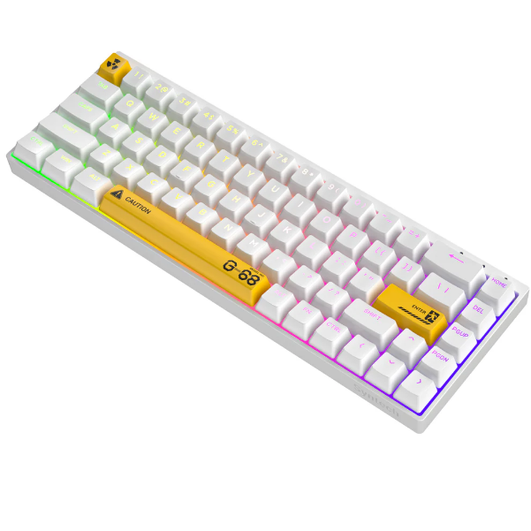 Клавиатура Chronos 68 Rapid Trigger Magnetic в белом цвете Клавиатура Chronos 68 Rapid Trigger Magnetic в белом цвете