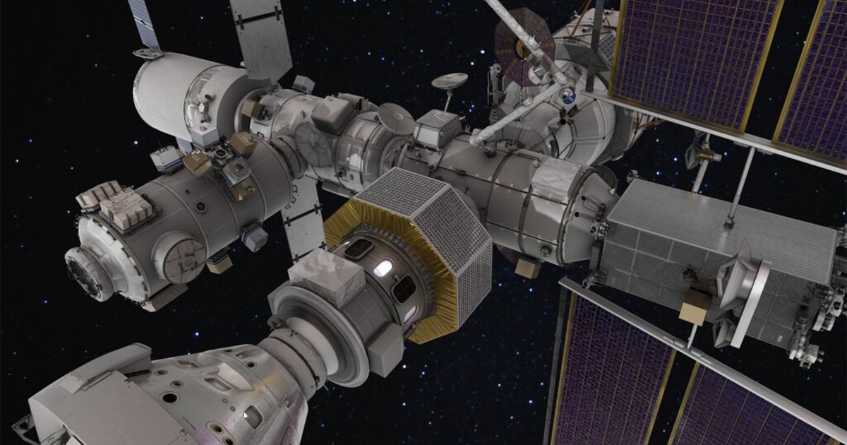 NASA со всех сторон показала Gateway — замену МКС на орбите Луны