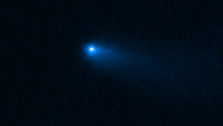 Изображение кометы 238P/Read, полученное с телескопа «Джеймс Уэбб». Фото: NASA