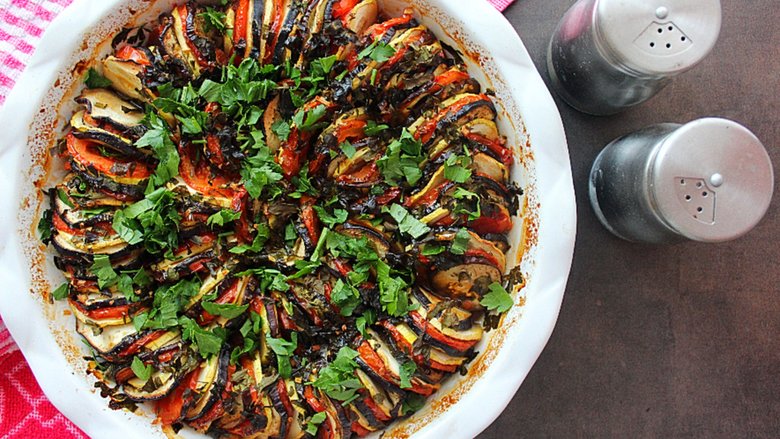 Рататуй из баклажана, кабачка и томата – кулинарный рецепт