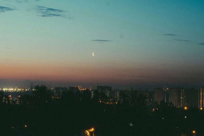 убывающая Луна