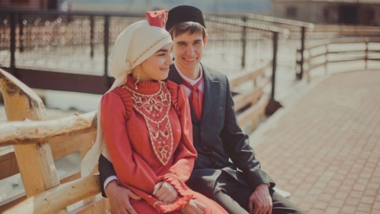 Жених и невеста татарстана
