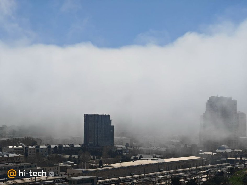 Туман в Баку