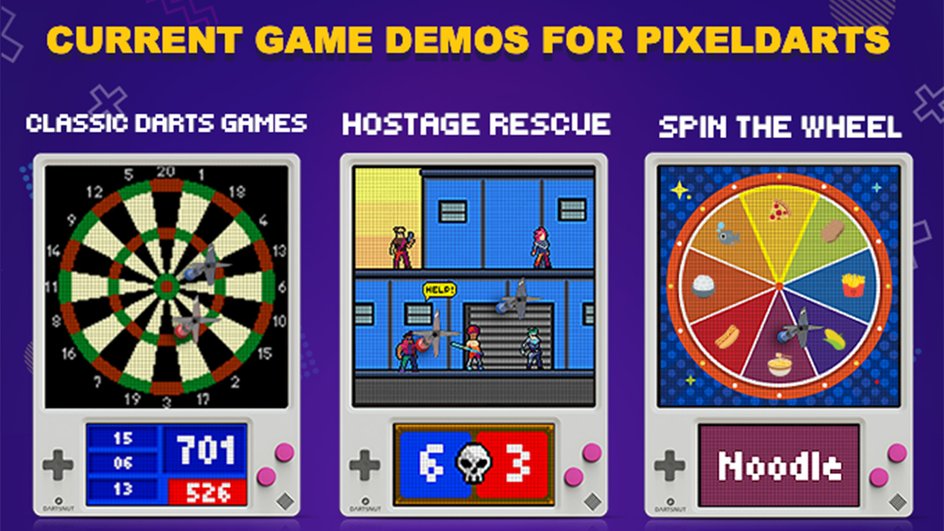 Электронная доска Pixeldarts