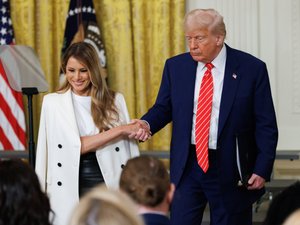 Мелания и Дональд Трампа