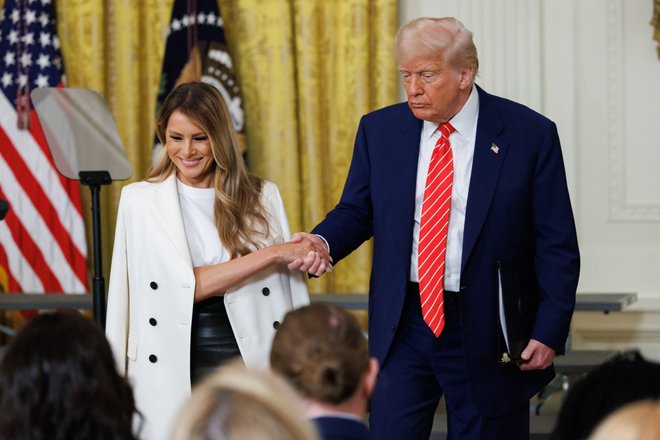 Мелания и Дональд Трампа Мелания и Дональд Трампа