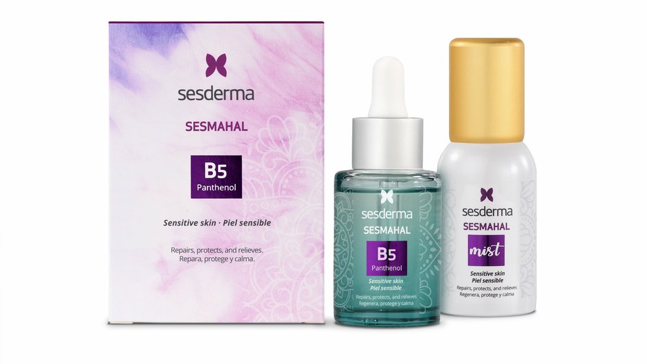 Набор для чувствительной кожи SESMAHAL B5 (сыворотка и спрей-мист), Sesderma