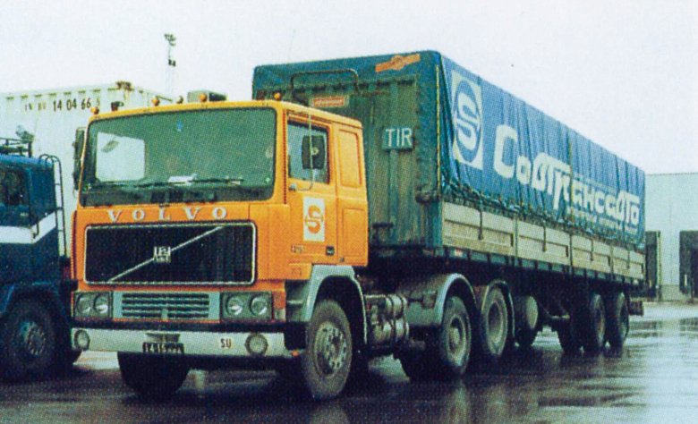 В конце 1970-х в СССР стали поступать Volvo F12