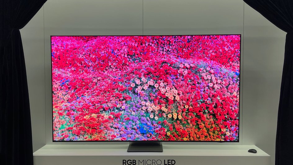 ЖК-телевизор с подсветкой RGB microLED от Samsung