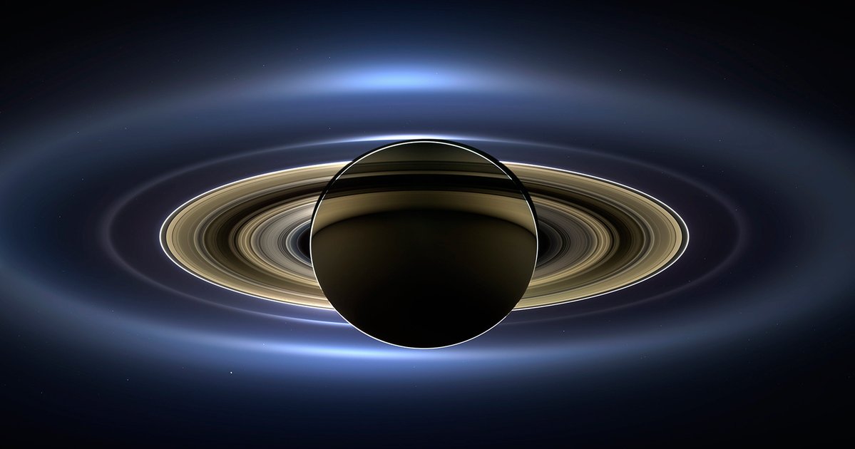 Космос кольца сатурна