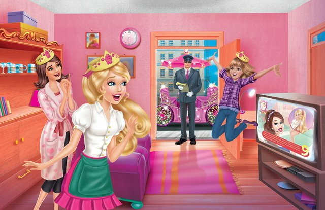 Играть Онлайн Барби Академия Принцесс