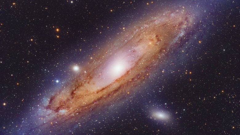 Галактика Андромеды — «смерть Млечного Пути». Фото: Sci-News