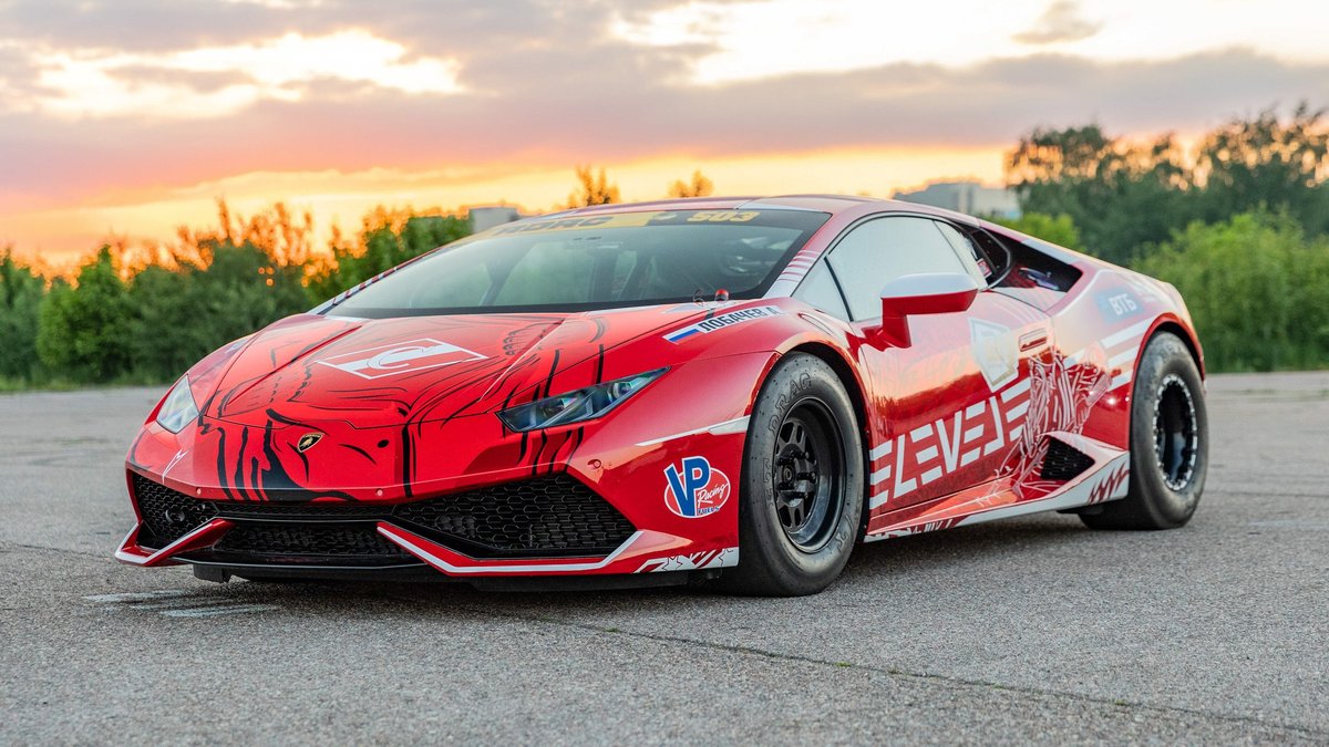 До 1600 л.с. на стоковом моторе в Lamborghini Huracan «Спартак»