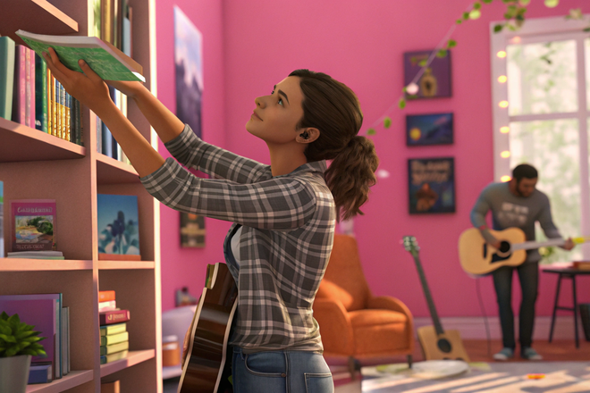 Завирусившийся тренд, когда люди убираются под песни The Sims