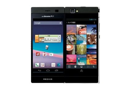 Смартфон NEC Medias W и планшет Sony Tablet P