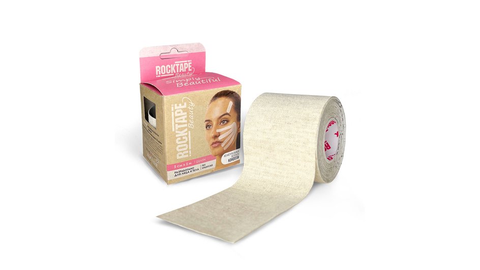 Тейпы ROCKTAPE Beauty Gentle Hemp. Тейпы ROCKTAPE Beauty Gentle Hemp.