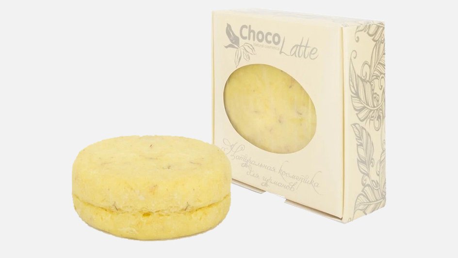 Твердый шампунь «Блонди» для светлых волос, ChocoLatte Твердый шампунь «Блонди» для светлых волос, ChocoLatte