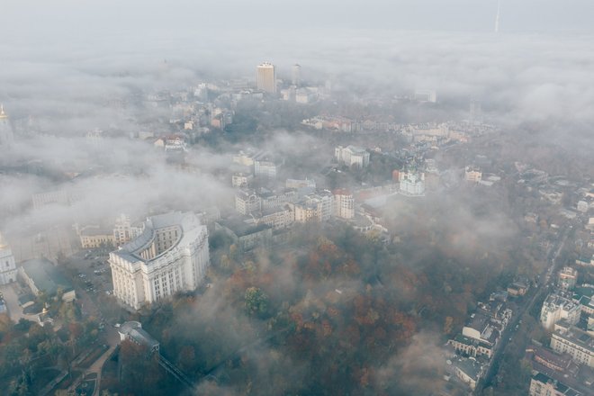 Дымка над городом