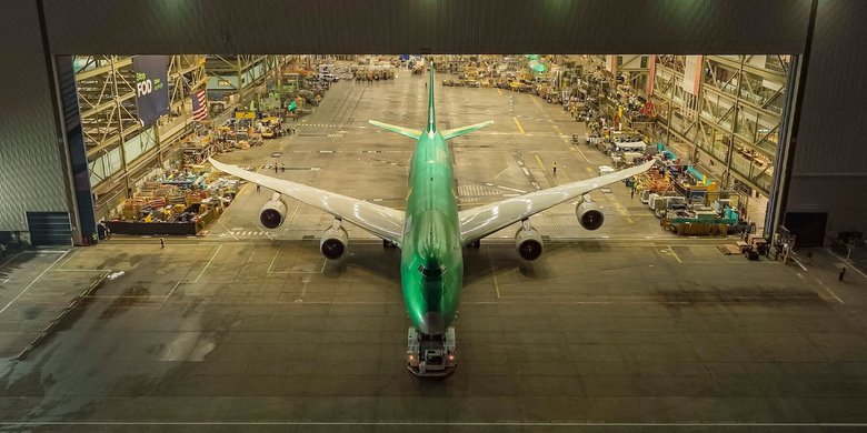 Последний самолет Boeing 747 покинул завод в штате Вашингтон. Фото: Boeing 