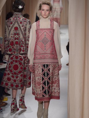 Valentino, 2017 год, русский стиль Valentino, 2017 год, русский стиль