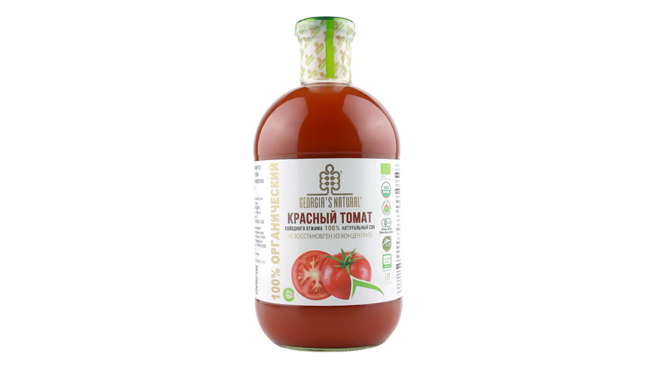 Томатный сок фирмы GEORGIA'S NATURAL серия с мякотью Томатный сок фирмы GEORGIA'S NATURAL серия с мякотью