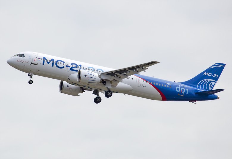 Самолет МС21 / Wikimedia / Denis Fedorko / CC BY-SA 4.0