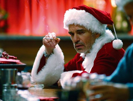 Билли Боб Торнтон, кадр из фильма «Плохой Санта», 2003 год