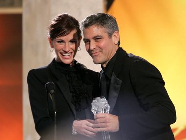 Slide image for gallery: 8194 | Джулия Робертс и Джордж Клуни