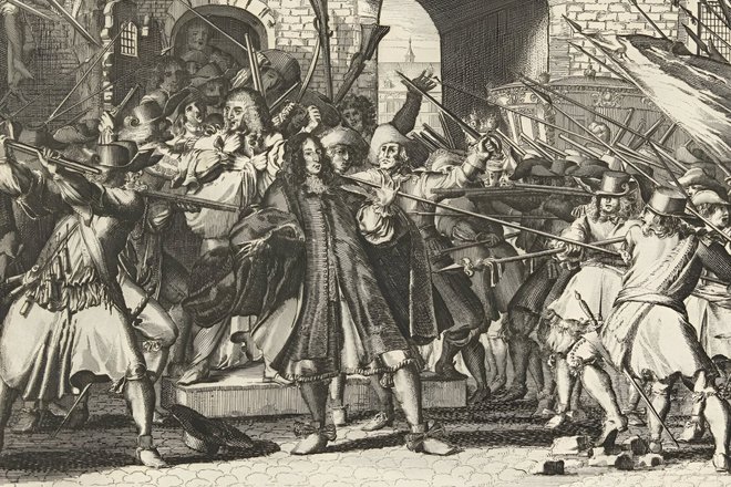 Захват Йохана де Витта, 1672 год