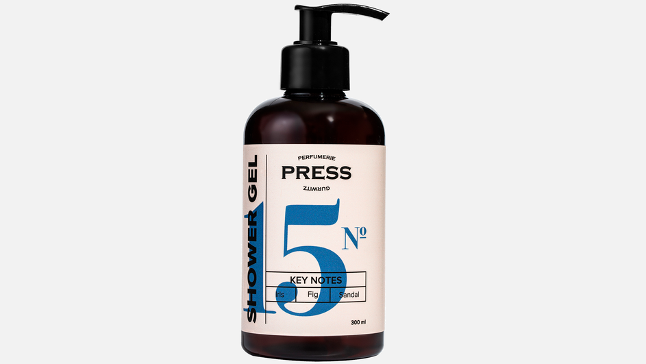 Парфюмерный гель для душа фирмы Press Gurwitz Perfumerie серии №15 Парфюмерный гель для душа фирмы Press Gurwitz Perfumerie серии №15