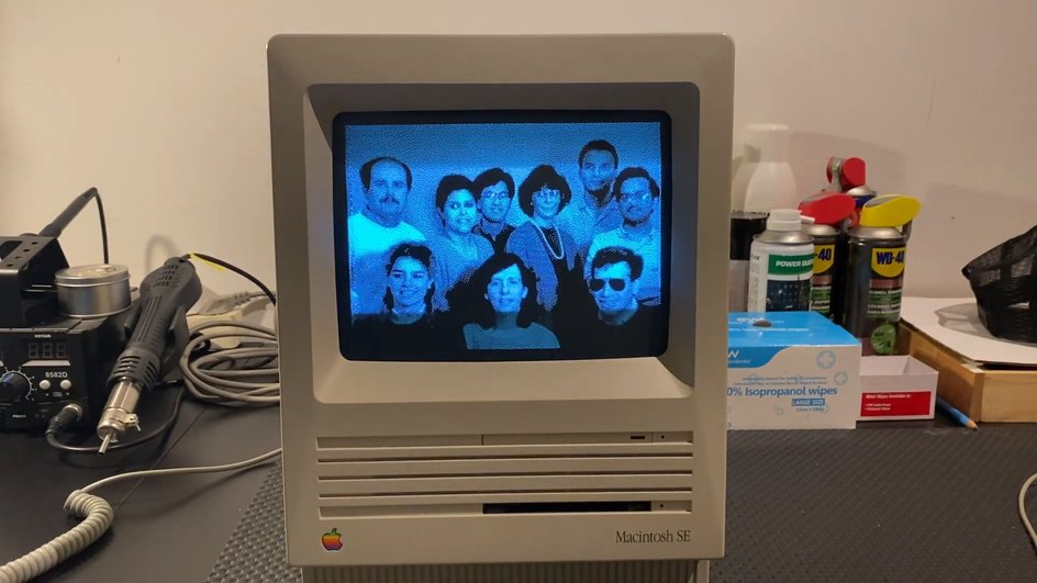 Портрет разработчиков Macintosh SE 