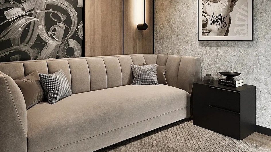 Коричневый диван в интерьере: как выбрать, где поставить и с чем сочетать, 102 фото