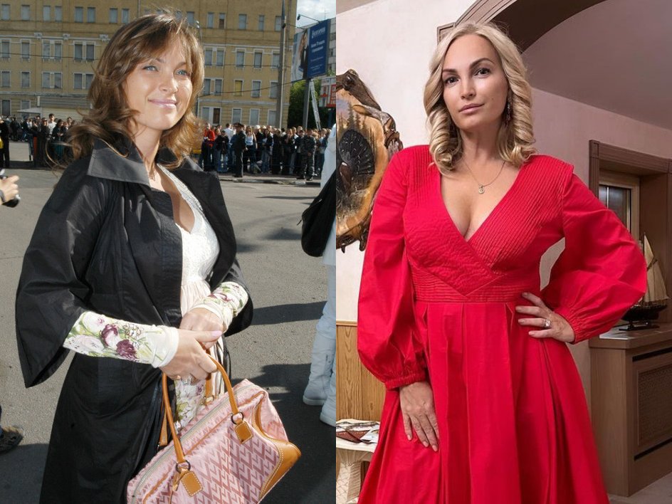 Оксана Олешко в начале нулевых (слева) и в 2023 году (справа) Оксана Олешко в начале нулевых (слева) и в 2023 году (справа)